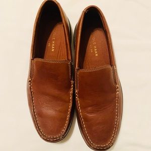 Cole Haan Grand Os all leather loafers